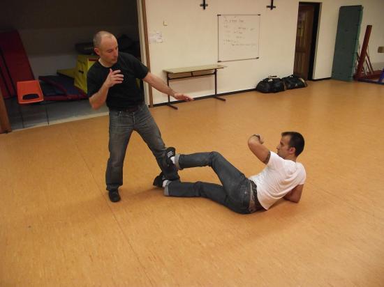 Démonstration de Savate Défense 2011 - Philippe et Dominique