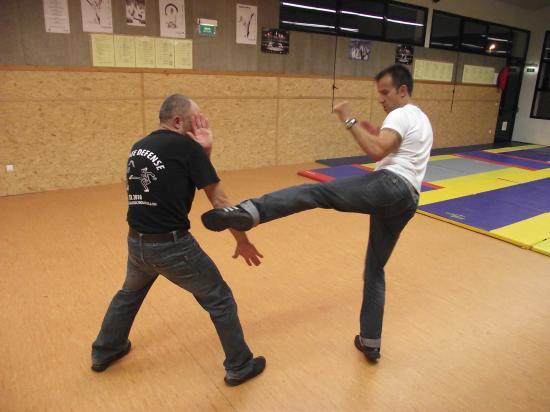 Démonstration de Savate Défense 2011 - Philippe et Dominique