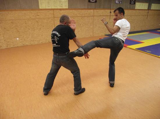 Démonstration de Savate Défense 2011 - Philippe et Dominique