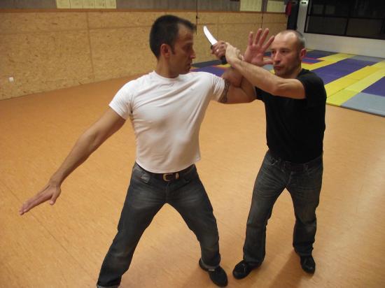 Démonstration de Savate Défense 2011 - Philippe et Dominique