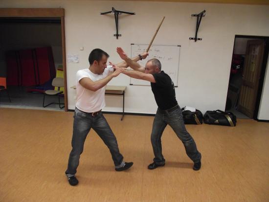 Démonstration de Savate Défense 2011 - Philippe et Dominique